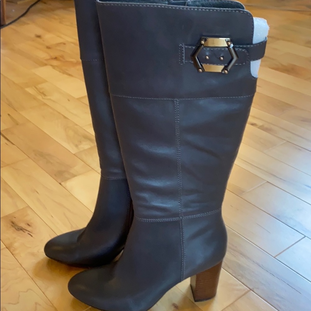 Anthropologie Sz 7.5 Isola Coralie Leather Boots